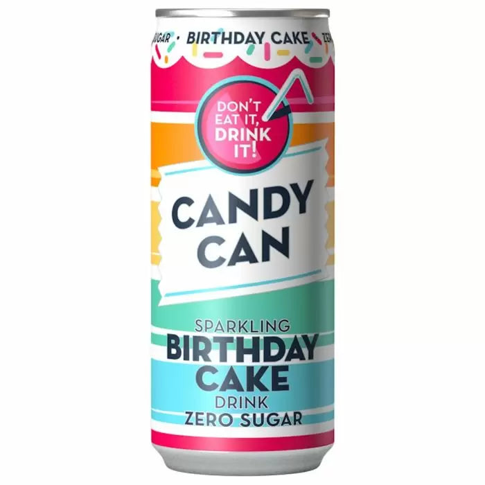 Candy Can Sparkling Birthday Cake