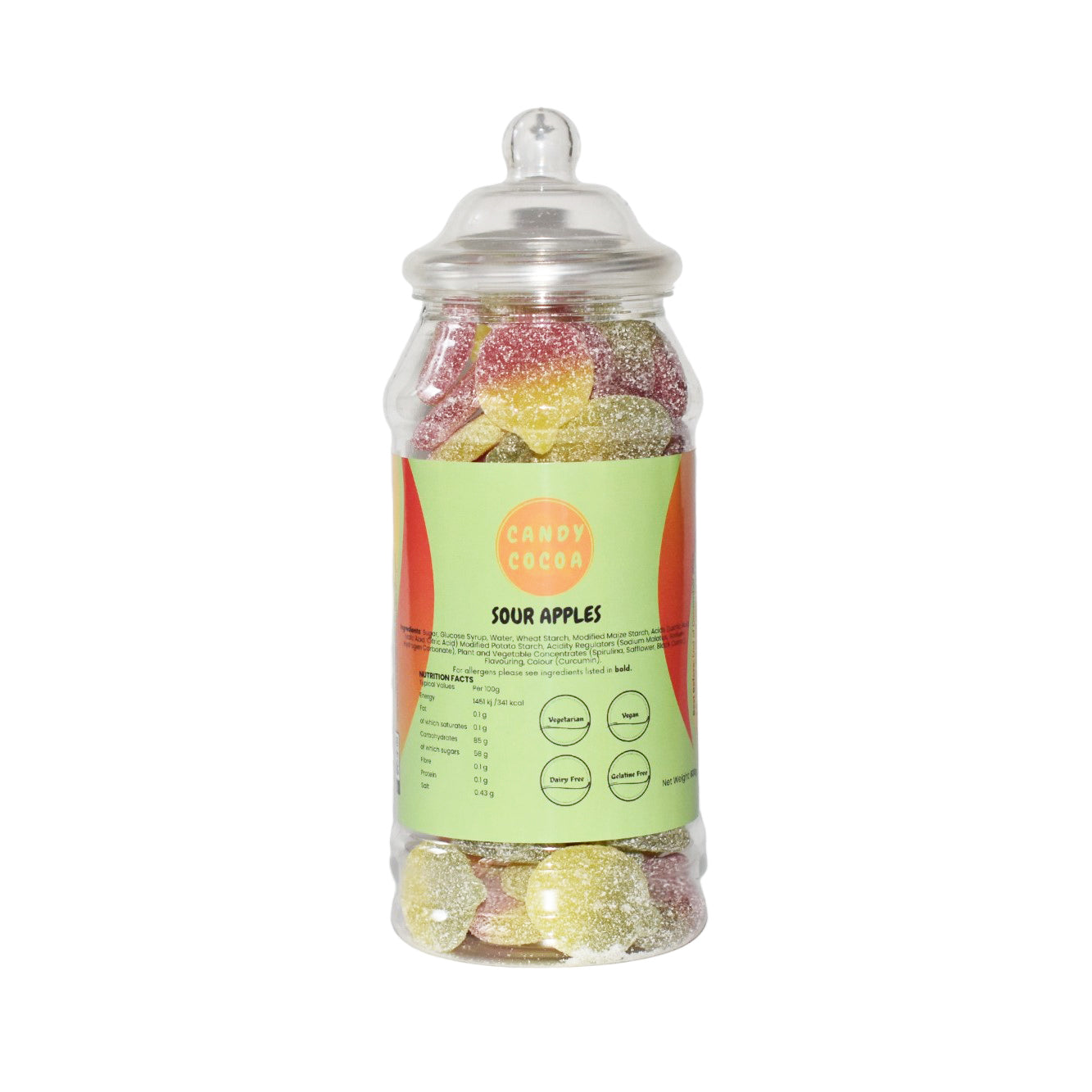 Fizzy Sour Apples - Jar