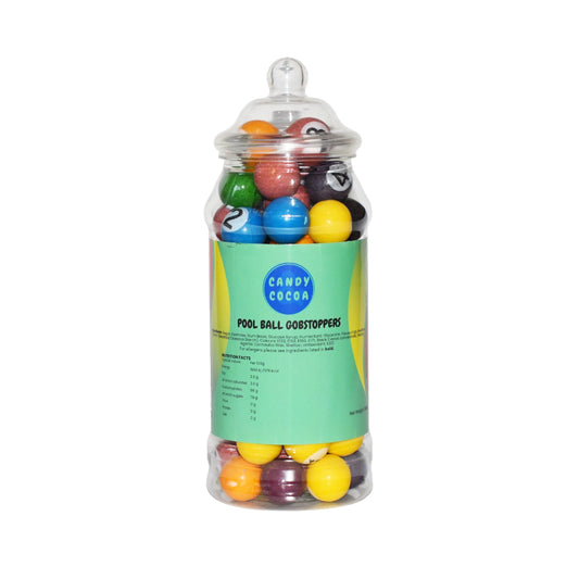 Pool Balls Bubblegum - Jar