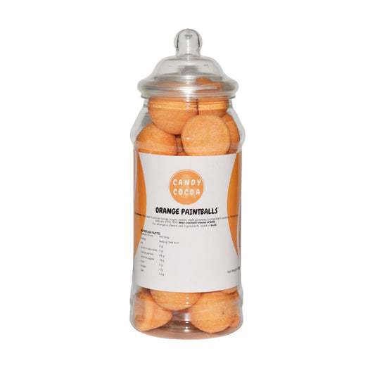 Orange Paint Balls - Jar