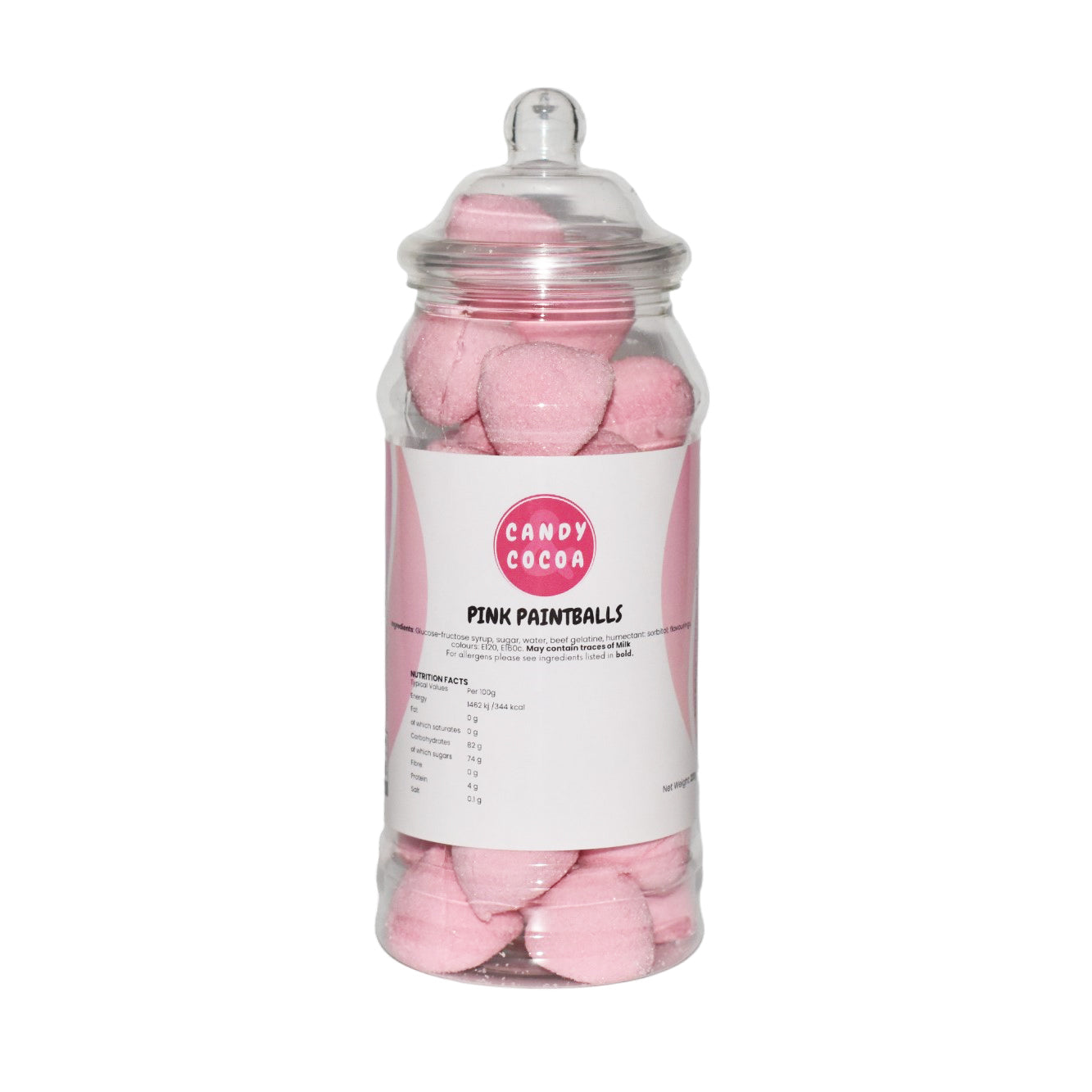 Pink Paint Balls - Jar