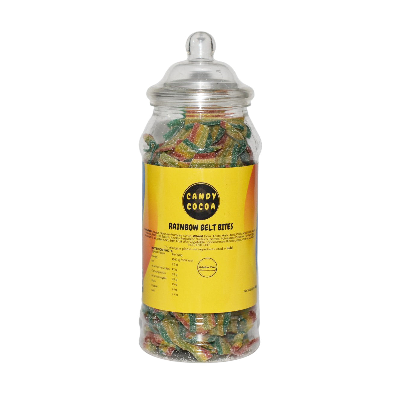 Fizzy Rainbow Bites - Jar