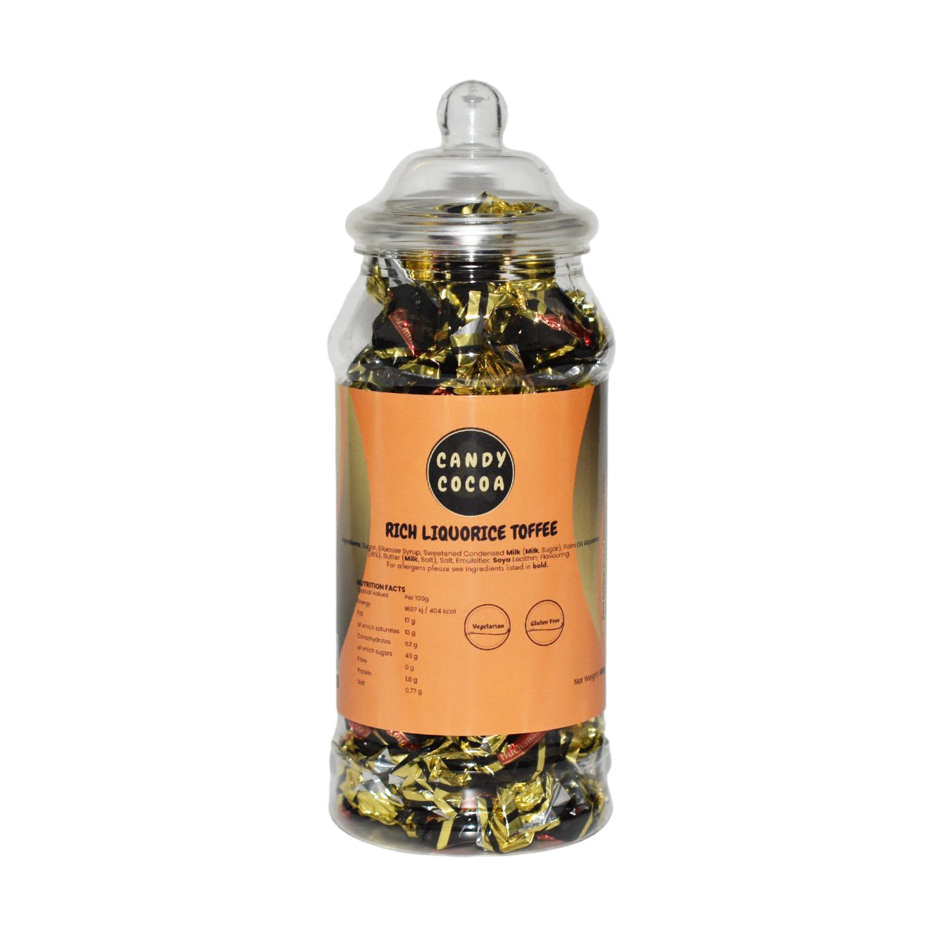 Rich Liquorice Toffees - Jar