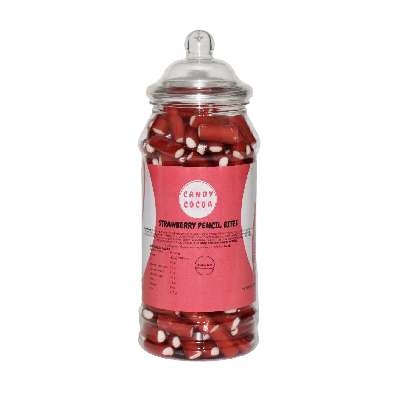 Strawberry Pencil Bites - Jar