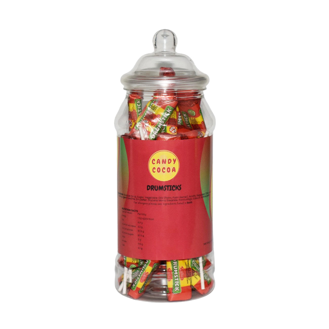 Swizzles Drumstick Lollies - Jar