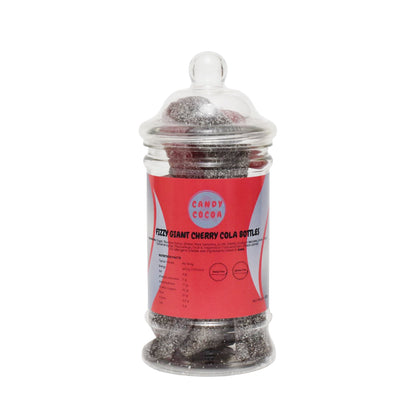 Jumbo Fizzy Cherry Cola Bottles - Jar