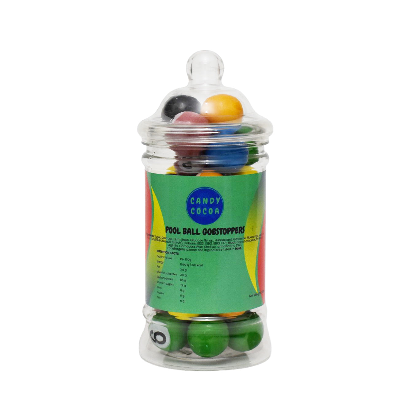 Pool Balls Bubblegum - Jar