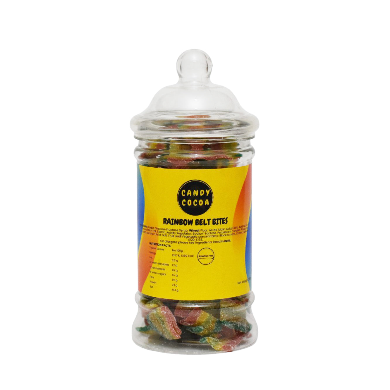 Fizzy Rainbow Bites - Jar