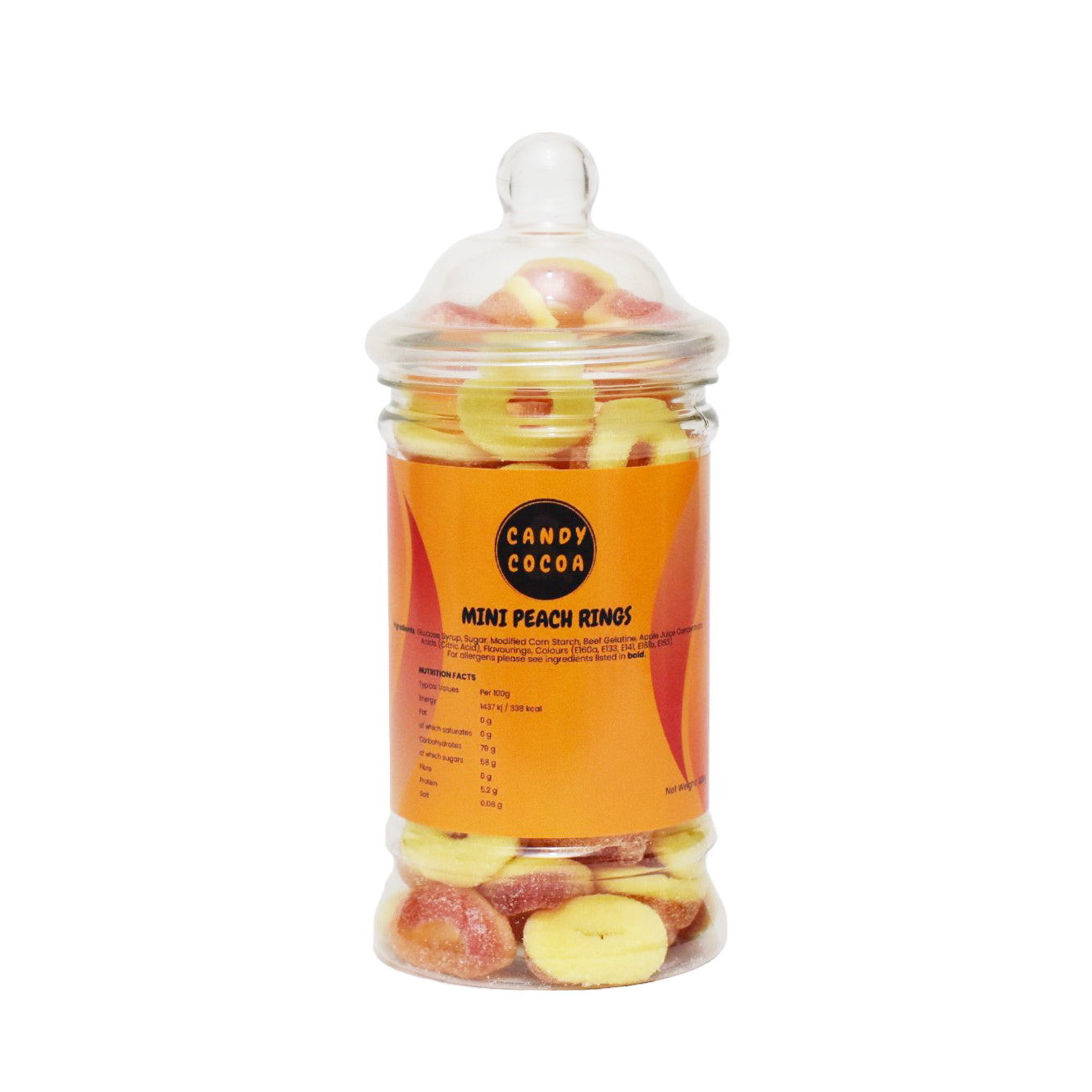 Mini Peach Rings - Jar