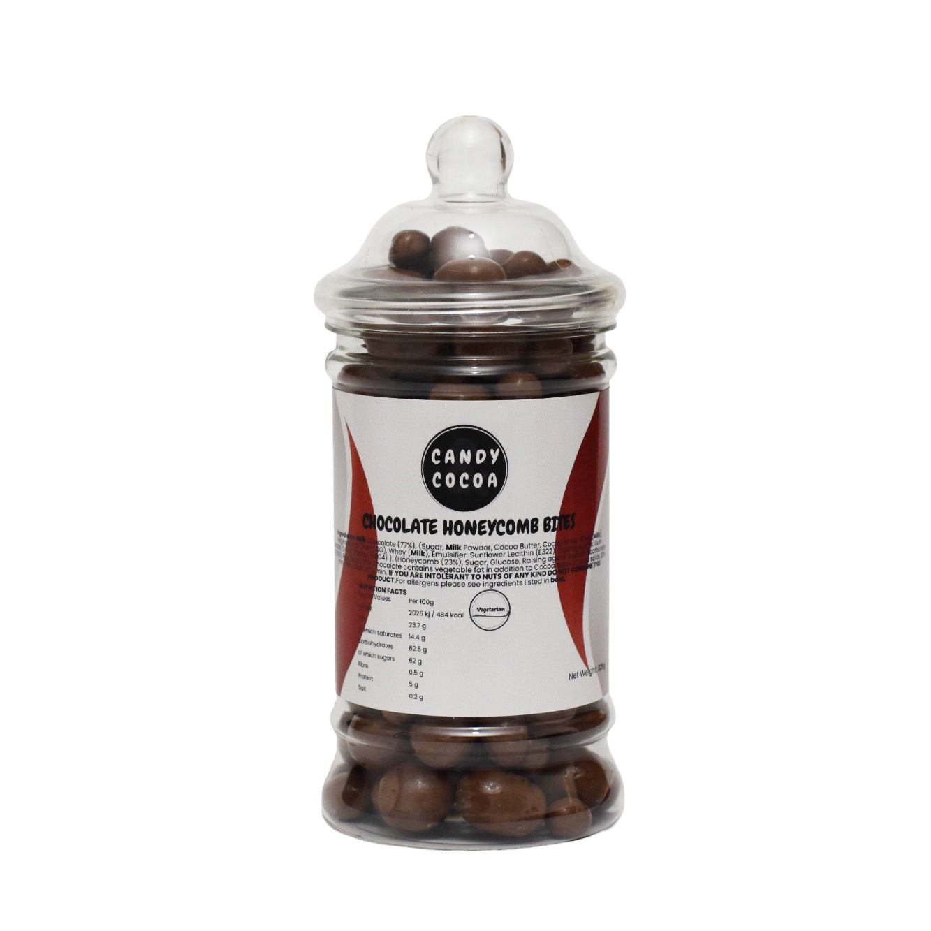 Milk Chocolate Honeycomb Bites - Jar