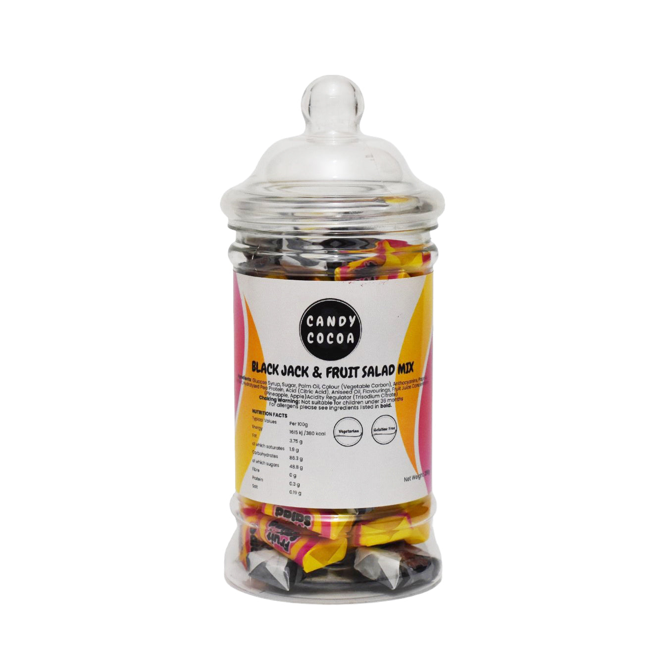 Black Jack & Fruit Salad Mix - Jar