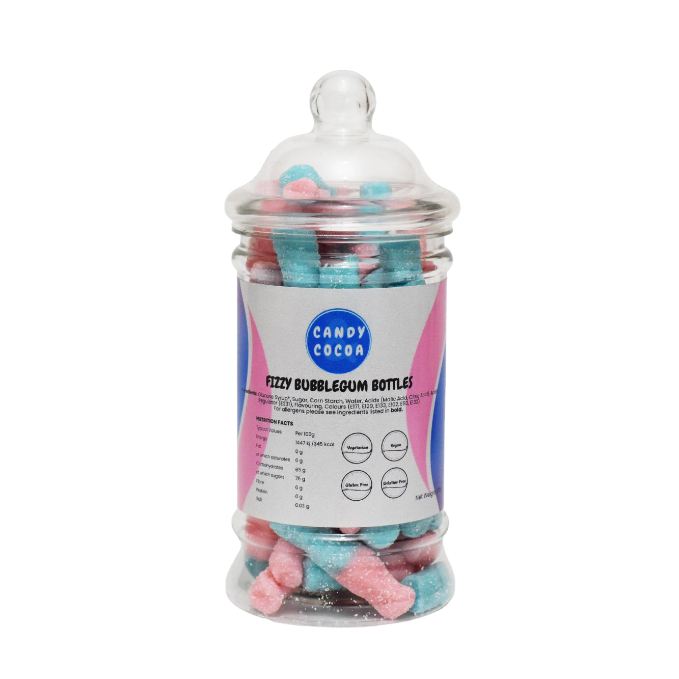 Fizzy Bubblegum Bottles - Jar