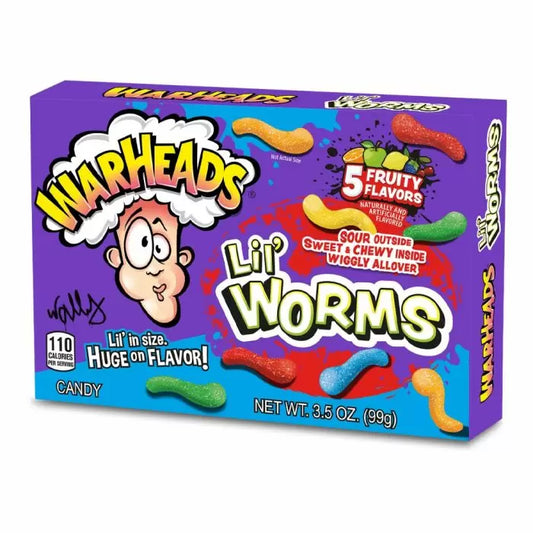 Warheads Lil Worms Theatre Box