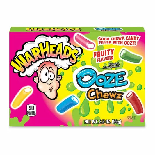 Warheads Sour Ooze Chews Theatre Box